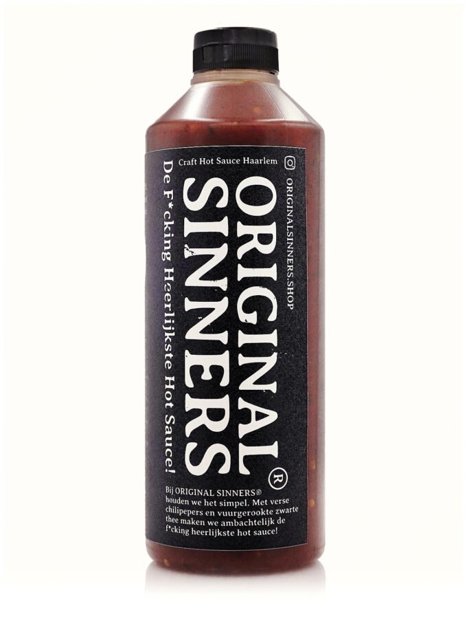 ambachtelijke hot sauce, zoals chefs ’m gebruiken, bekend van restaurants & foodtrucks, award-winnaar 2025, culinair cadeau
